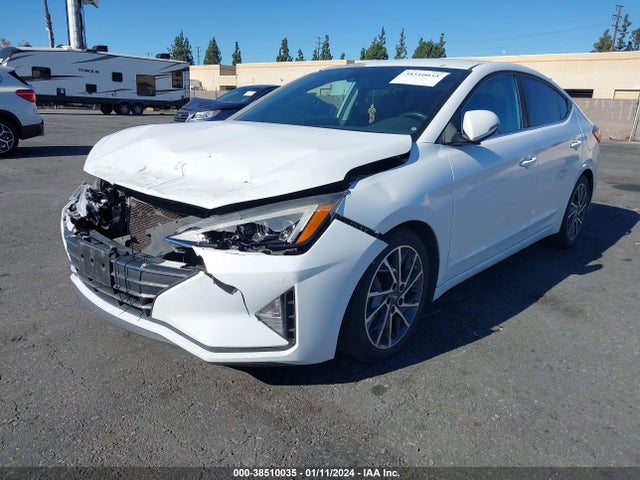 2019 HYUNDAI ELANTRA LIMITED VIN: 5NPD84LF3KH497147