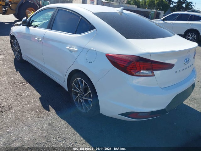 2019 HYUNDAI ELANTRA LIMITED VIN: 5NPD84LF3KH497147