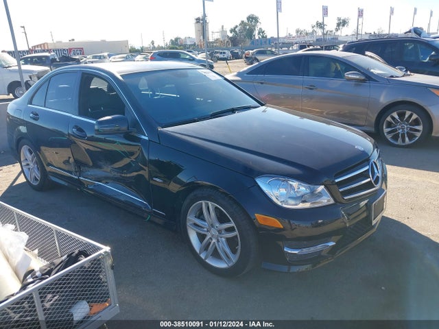 2012 MERCEDES-BENZ C 250 LUXURY/SPORT VIN: WDDGF4HB0CA634942