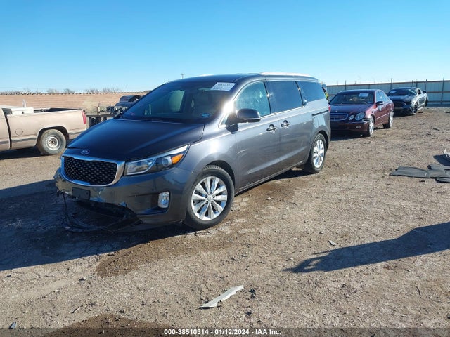 KIA SEDONA EX 2017 KNDMC5C17H6273181 Image 2