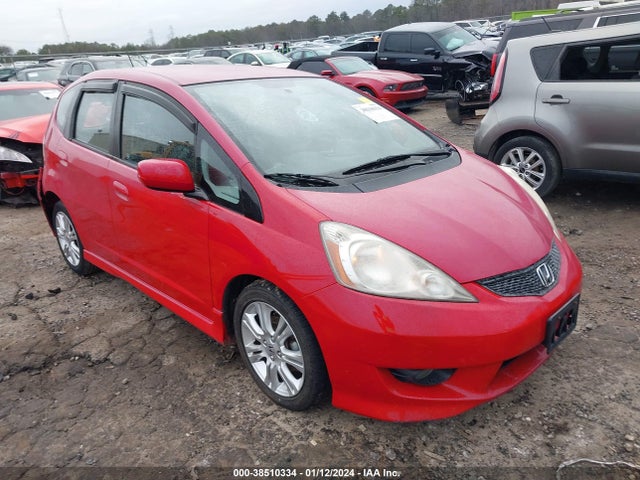 2009 HONDA FIT SPORT VIN: JHMGE88499S019409