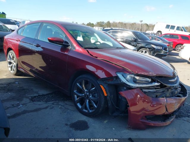 Auction sale of the 2016 Chrysler 200 S, vin: 1C3CCCBG0GN134444, lot number: 38510343