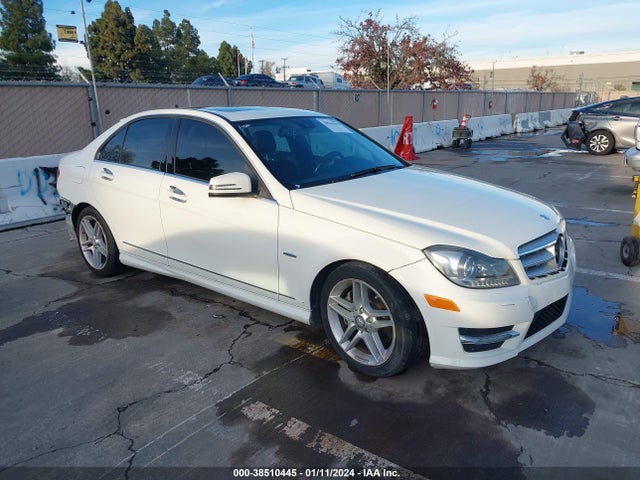Продаж на аукціоні авто 2012 Mercedes-benz C 350 Sport, vin: WDDGF5HB6CR191574, номер лоту: 38510445