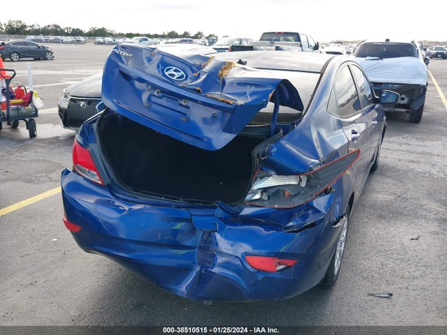 2015 HYUNDAI ACCENT GLS VIN: KMHCT4AE6FU797437