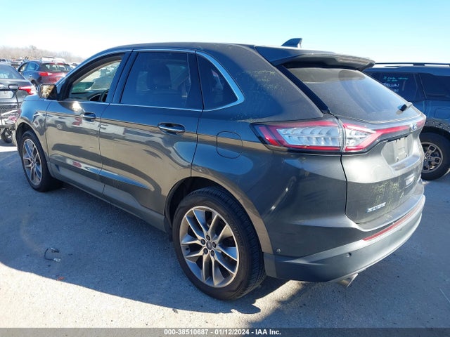 2015 FORD EDGE TITANIUM VIN: 2FMPK3K84FBB60981