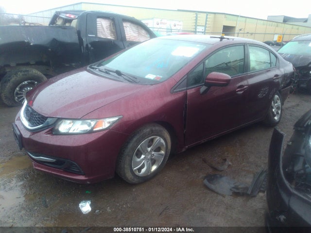 Honda Civic Lx 2015 19XFB2F59FE254924 Image 2
