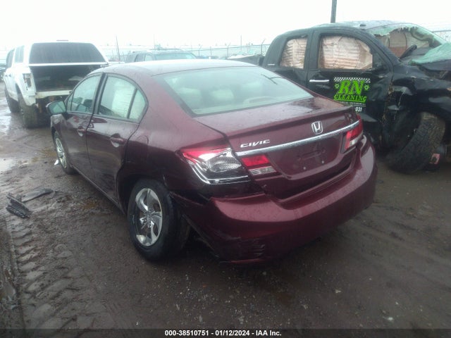 Honda Civic Lx 2015 19XFB2F59FE254924 Image 3