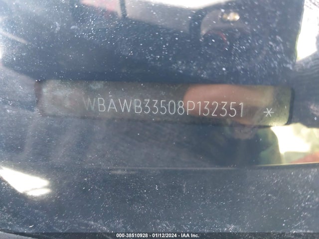 2008 BMW 328I VIN: WBAWB33508P132351
