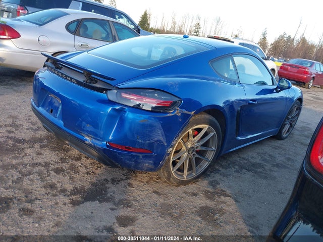2018 PORSCHE 718 CAYMAN WP0AB2A87JK279161 Photo 3