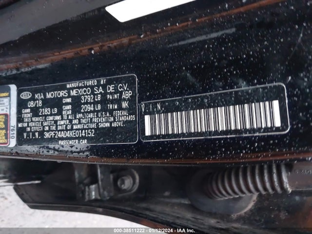 KIA mpi nu 2019 3KPF24AD4KE014152 Image 22