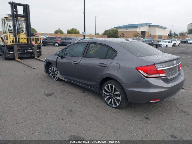 Honda Civic Ex-l 2014 19XFB2F95EE273343 Image 3