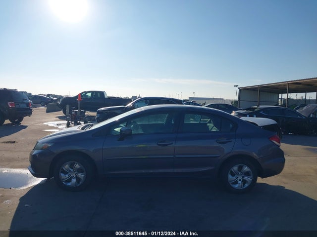 Honda Civic Lx 2014 19XFB2F57EE070418 Image 14