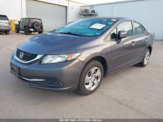 Honda Civic Lx 2014 19XFB2F57EE070418 Image 2