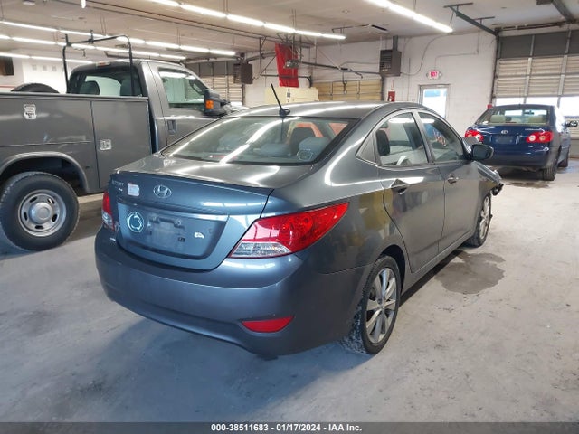 2012 HYUNDAI ACCENT GLS VIN: KMHCU4AE0CU244596