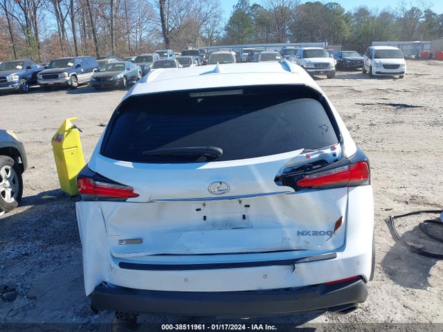 2016 LEXUS NX 200T F SPORT VIN: JTJBARBZ8G2072873