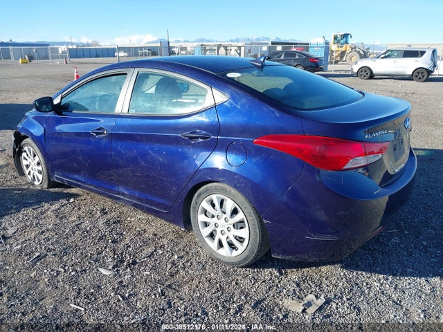 2012 HYUNDAI ELANTRA GLS VIN: 5NPDH4AE9CH108071