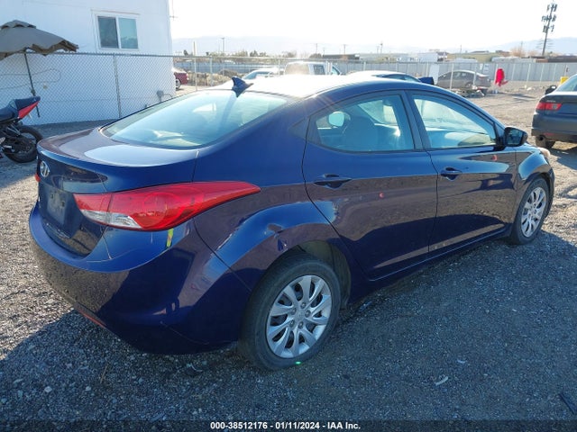 2012 HYUNDAI ELANTRA GLS VIN: 5NPDH4AE9CH108071