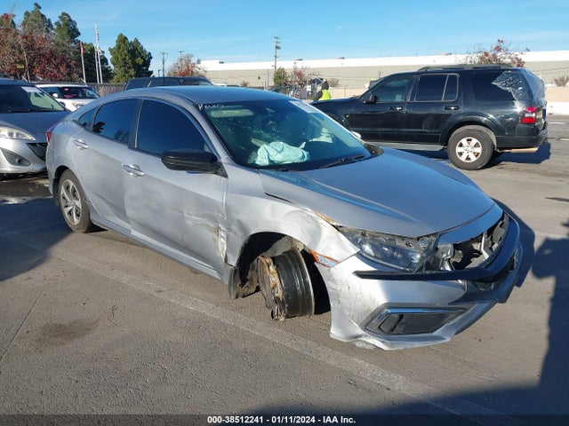 Honda Civic Lx 2020 2HGFC2F66LH570806 Image 1