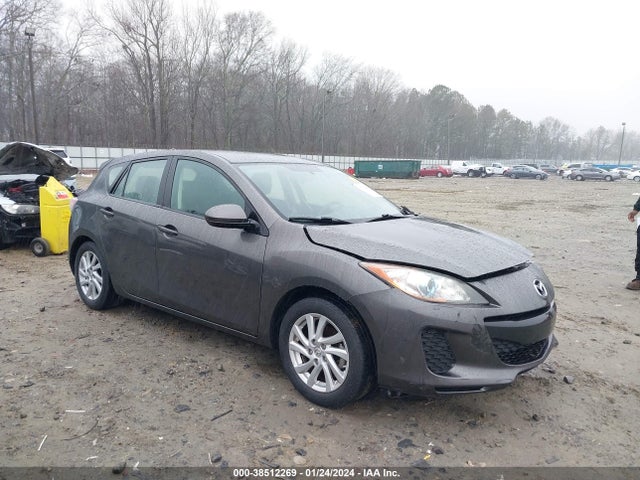 2012 MAZDA MAZDA3 I TOURING VIN: JM1BL1L73C1687892