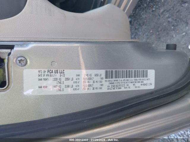 2C4RC1BG1FR715172 Chrysler Town & Country Touring
