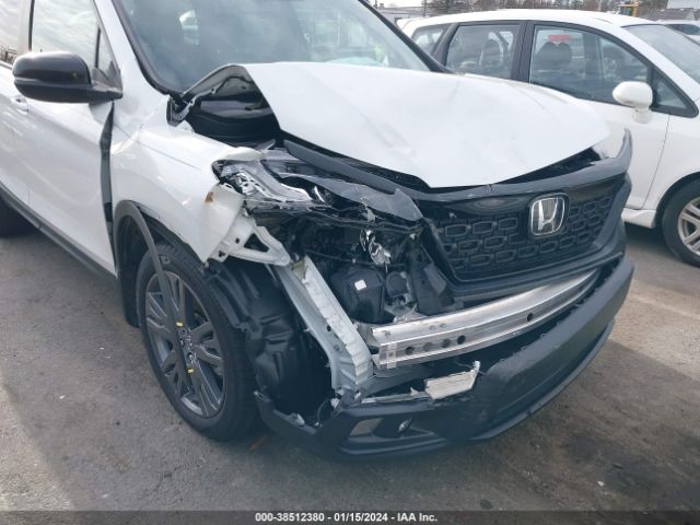 5FNYF7H59KB009598 Honda Passport Ex-l
