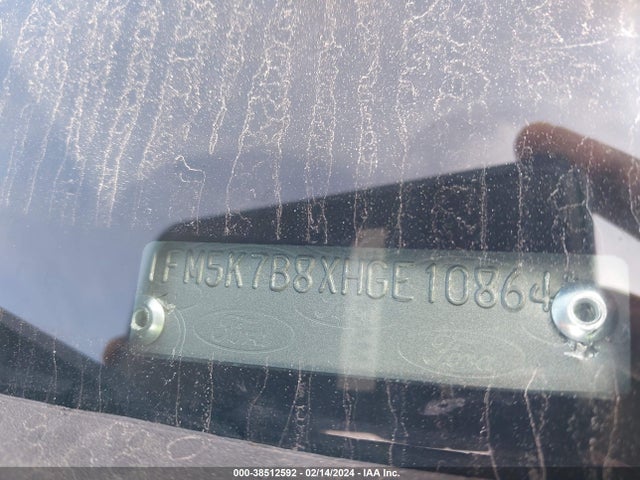 Ford Explorer 2017 1FM5K7B8XHGE10864 Image 9