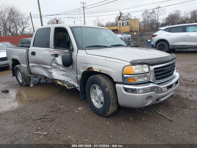 2004 GMC SIERRA 1500 SLE VIN: 2GTEC13T341376016