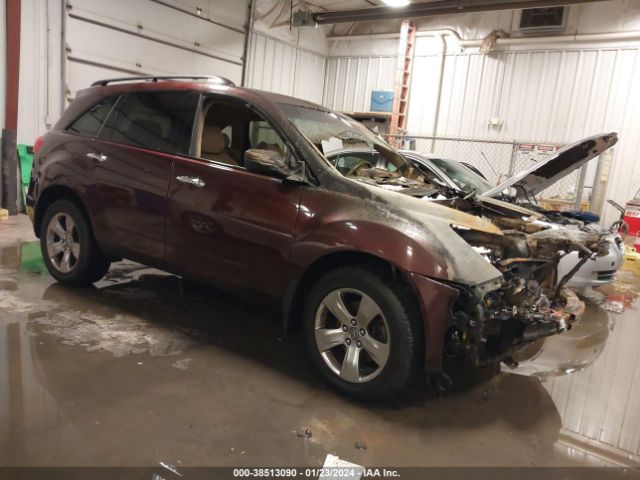 Auction sale of the 2008 Acura Mdx Sport Package, vin: 2HNYD28758H554740, lot number: 38513090