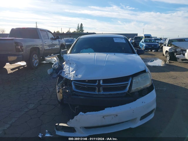 2013 DODGE AVENGER SE VIN: 1C3CDZAB6DN567106