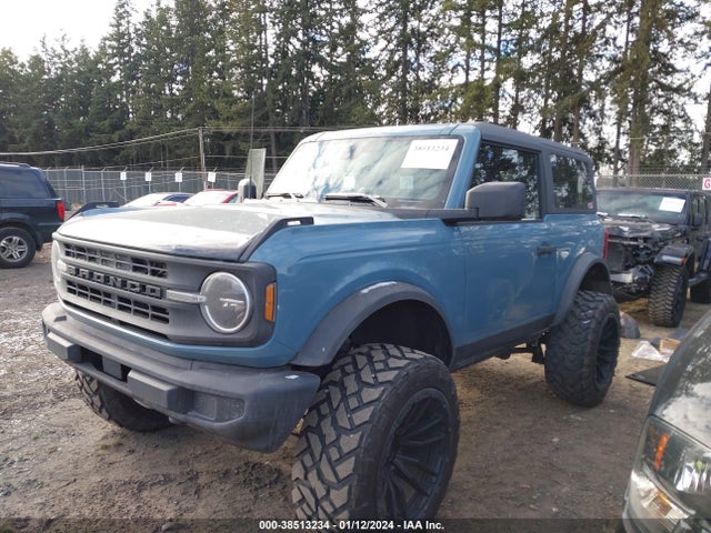 2022 FORD BRONCO VIN: 1FMDE5AP2NLB76948