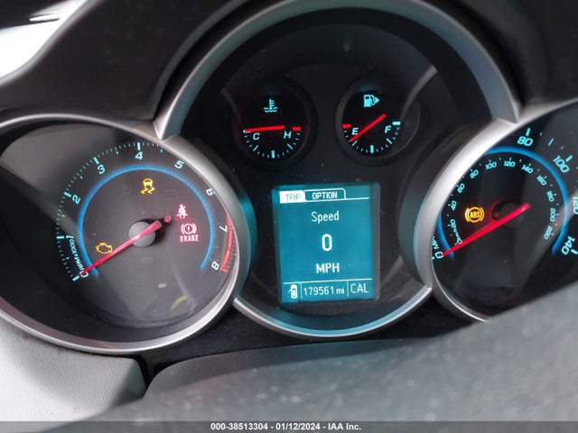 2013 CHEVROLET CRUZE LS MANUAL VIN: 1G1PB5SG9D7213910