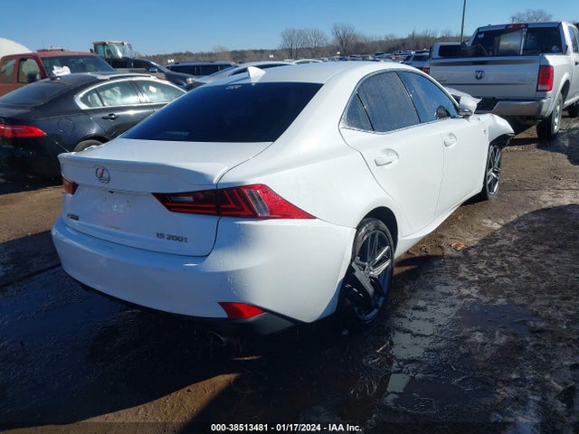 2016 LEXUS IS 200T VIN: JTHBA1D26G5026511
