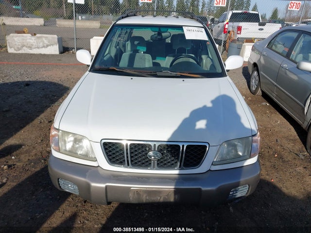 2002 SUBARU FORESTER S VIN: JF1SF65522H757913