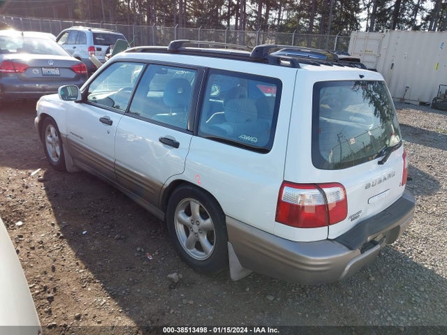 2002 SUBARU FORESTER S VIN: JF1SF65522H757913