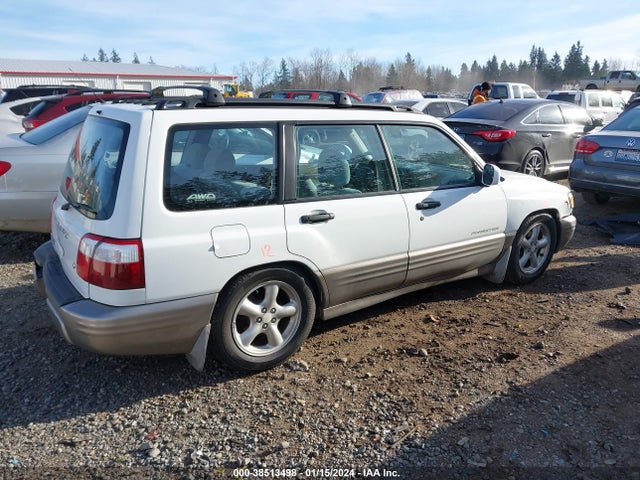 2002 SUBARU FORESTER S VIN: JF1SF65522H757913