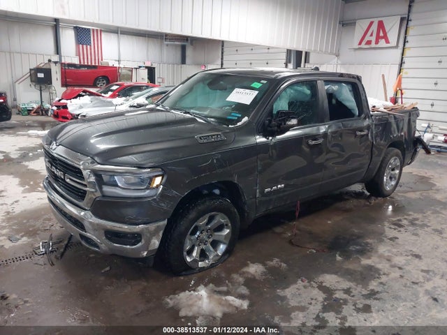 2019 RAM 1500 BIG HORN/LONE STAR 4X4 5'7 BOX VIN: 1C6SRFFT8KN566441