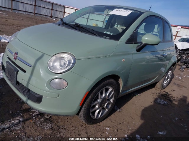 2012 FIAT 500 3C3CFFARXCT382402 Photo 1