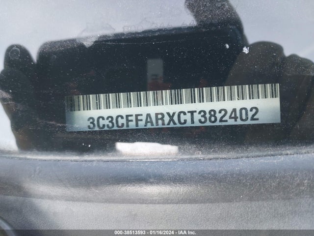 2012 FIAT 500 3C3CFFARXCT382402 Photo 8