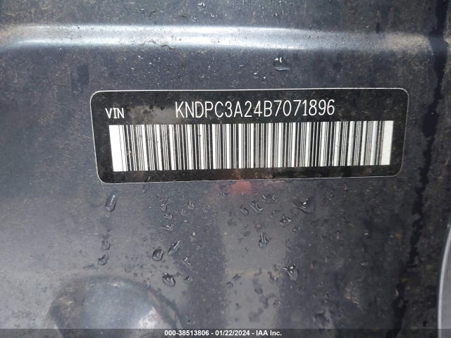 2011 KIA SPORTAGE EX VIN: KNDPC3A24B7071896