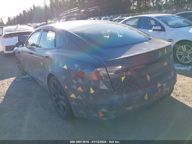 Tesla Model S Plaid Tri Motor All-wheel Drive 2021 5YJSA1E69MF439486 Image 3