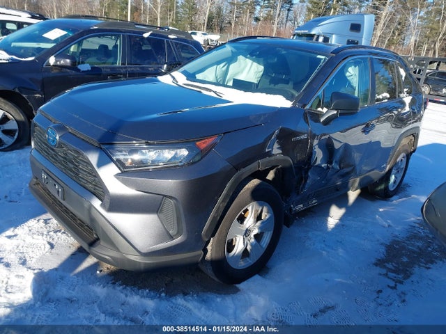 2021 TOYOTA RAV4 LE HYBRID VIN: 4T3LWRFV1MU035280