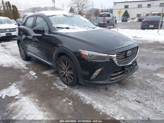 2017 Mazda Cx-3 Grand Touring მანქანა იყიდება აუქციონზე, vin: JM1DKFD77H0168428, აუქციონის ნომერი: 38514628