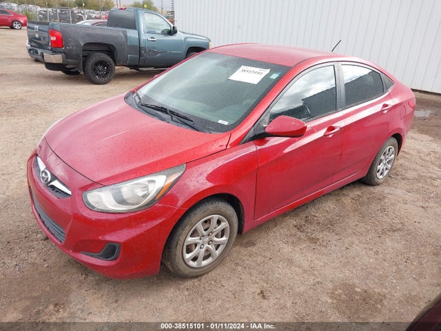 2014 HYUNDAI ACCENT GLS VIN: KMHCT4AE8EU602128