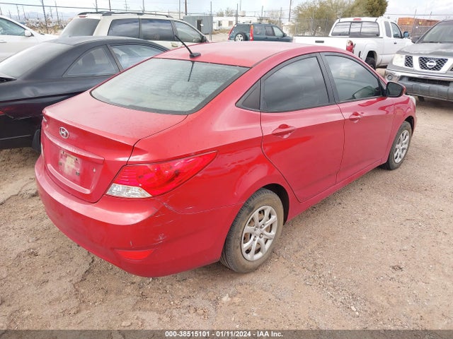 2014 HYUNDAI ACCENT GLS VIN: KMHCT4AE8EU602128