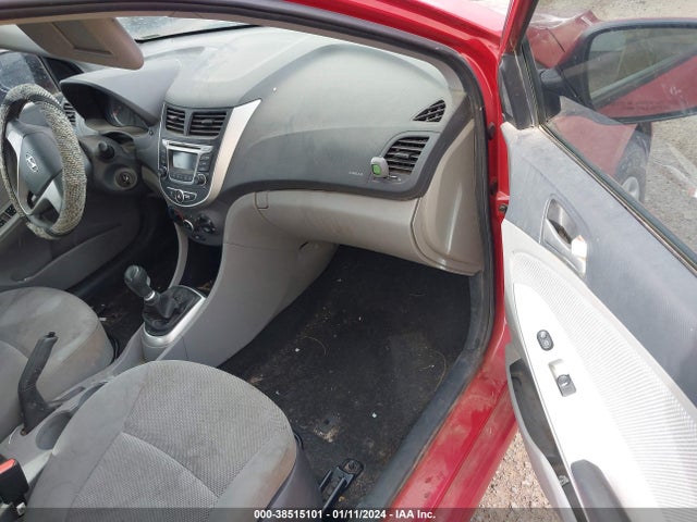 2014 HYUNDAI ACCENT GLS VIN: KMHCT4AE8EU602128