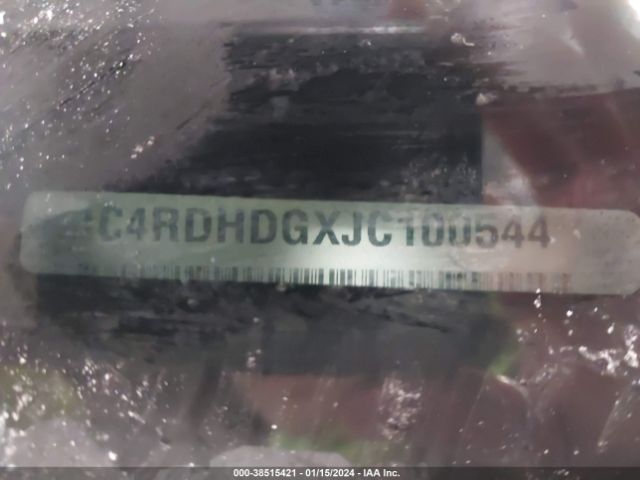 1C4RDHDGXJC100544 Dodge Durango Gt Rwd