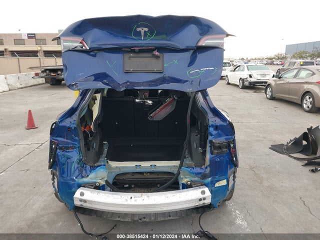 2021 TESLA MODEL Y LONG RANGE DUAL MOTOR ALL-WHEEL DRIVE VIN: 5YJYGDEE8MF241063