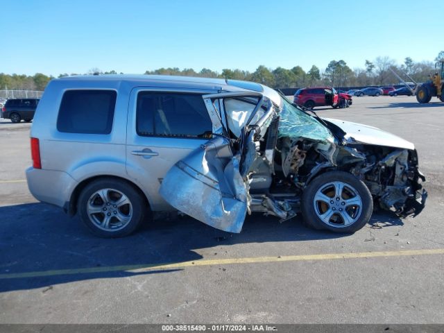 5FNYF3H54EB015225 Honda Pilot Ex-l