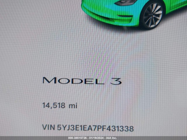 Tesla Model 3 Rear-wheel Drive 2023 5YJ3E1EA7PF431338 Image 15