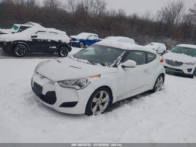 2012 HYUNDAI VELOSTER BASE W/GRAY VIN: KMHTC6AD3CU019661